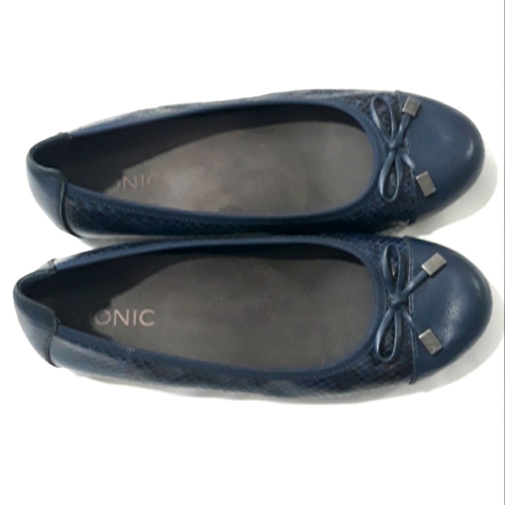Vionic Women's Blue Ballet Flats Shoes Size 7